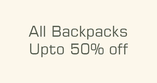All Backpacks Upto 50% off