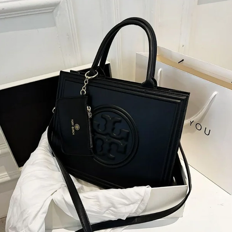 Premium Imported Ella Bio Tote Black Bag