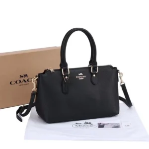 Premium Imported Georgia Satchel Black Bag