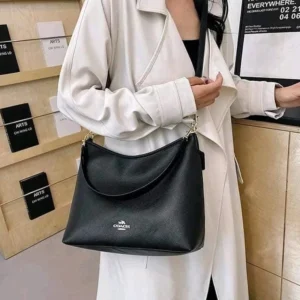 Premium Imported Laurel Women's Shoulder Black Bag