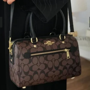 Premium Imported Rowan Signature Satchel Coffee Bag