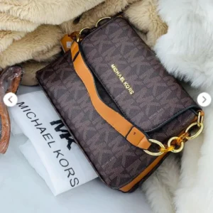 Premium Imported Signature Monogram Shoulder Coffee Bag