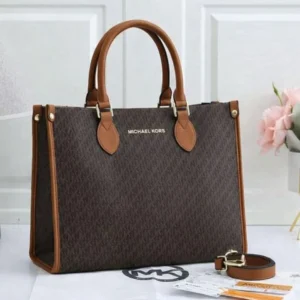 Premium Quality Blush Whisper Luxe Logo Tote Coffee Bag