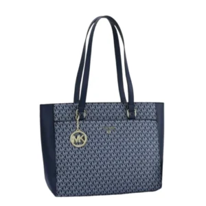 Premium Quality Maisie Signature Tote Blue Bag With Logo Charm