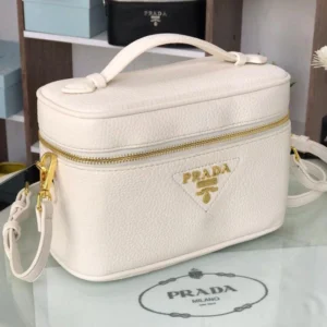 Designer-inspired Mini Vanity Sling White Bag