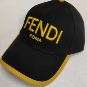 High End Roma Logo Baseball Black Cap