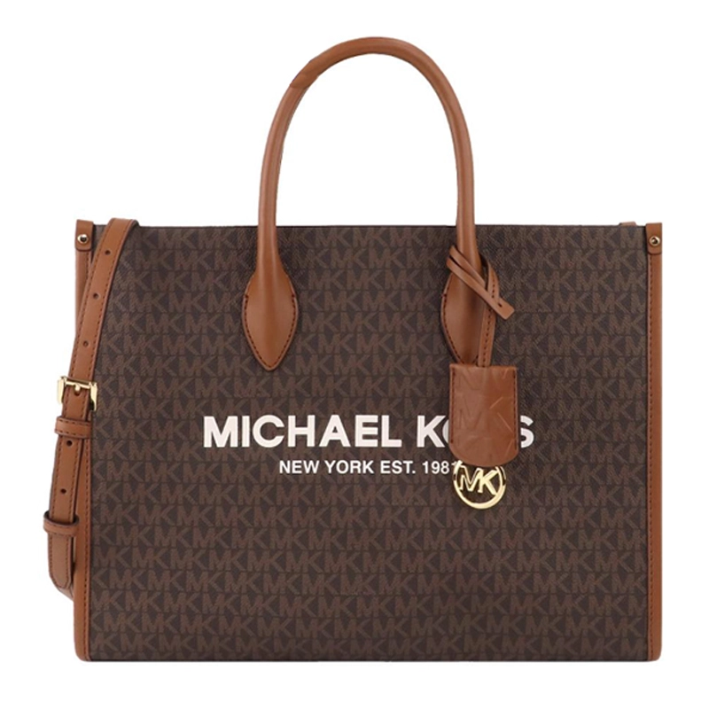 Designer-inspired Mirella Signature Logo Tote Coffee Bag