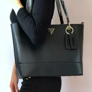 Designer-inspired Noelle Elite Tote Black Hand Bag