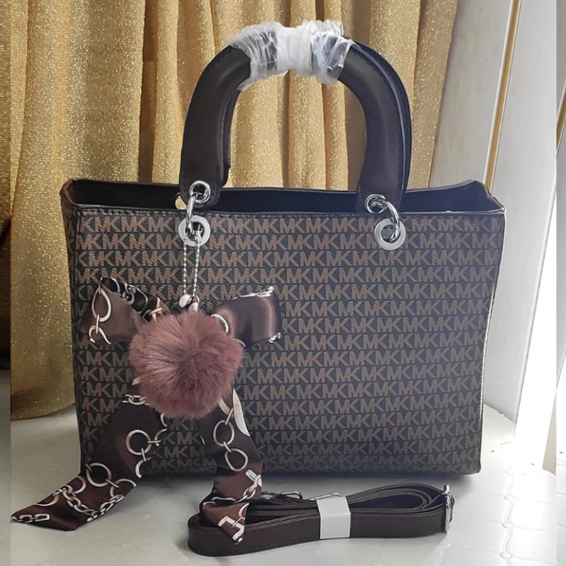 High End Monogram Satchel Black Handbag For Ladies