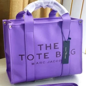 High End The Tote Purple Bag For Ladies