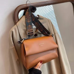 Premium Imported Vintage-Style Crossbody Sling Brown Bag