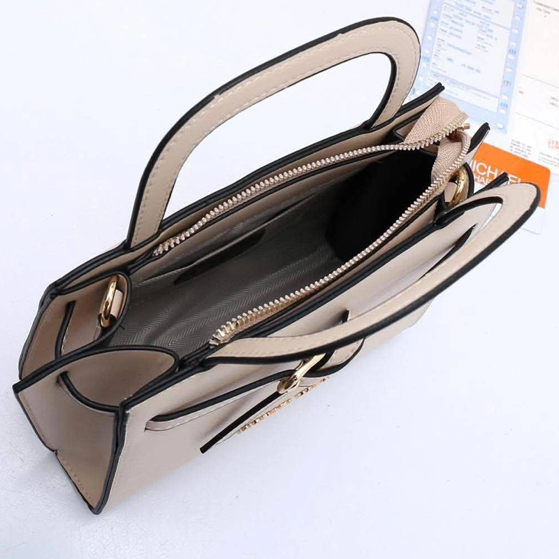 High End Emilia Small Satchel Apricot Bag