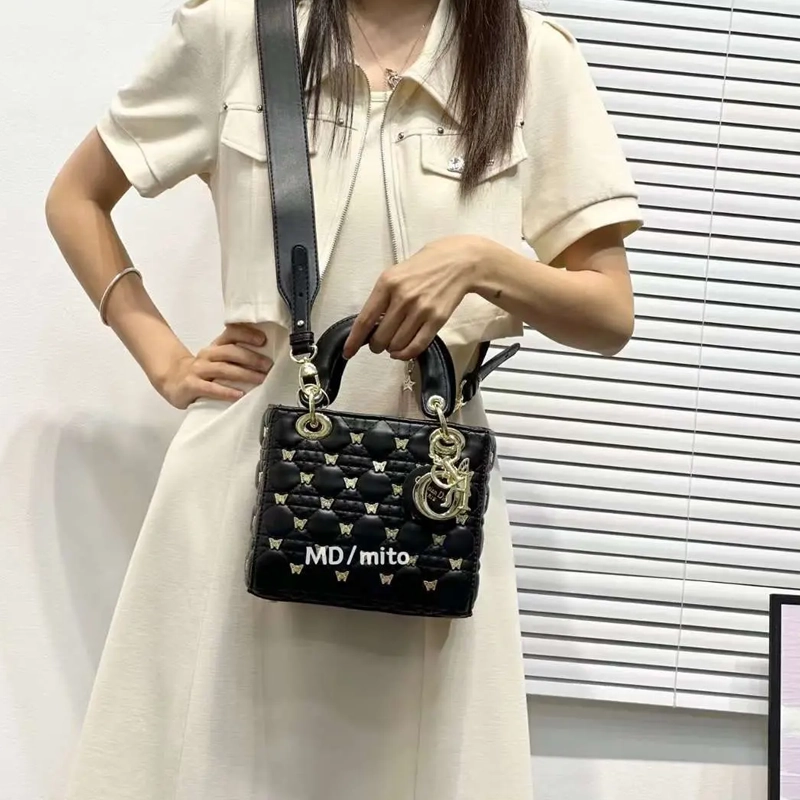 Premium Quality Lady Crossbody Sling Black Hand Bag