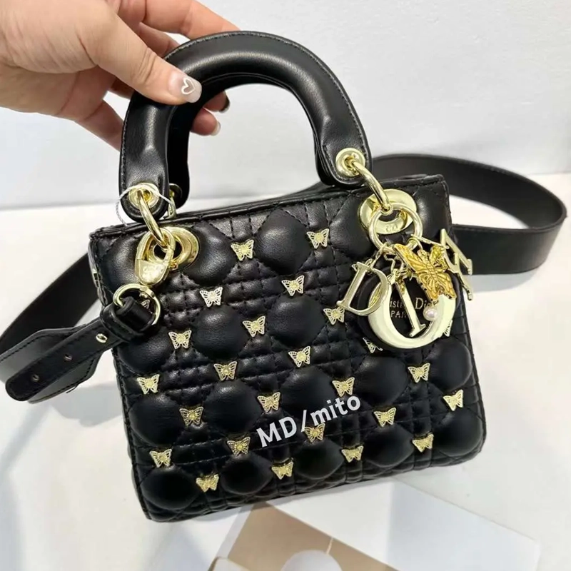 Premium Quality Lady Crossbody Sling Black Handbag