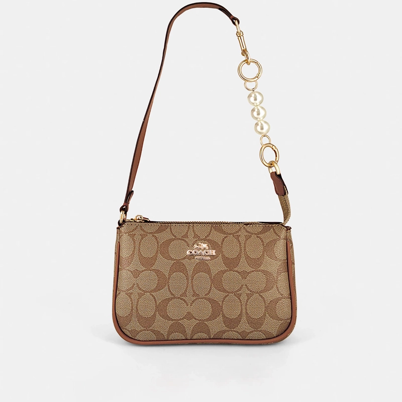 Premium Quality Nolita 19 Signature Khaki Tan Hand Bag