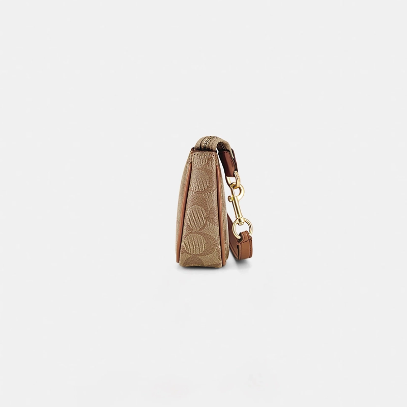 Premium Quality Nolita 19 Signature Khaki Tan Hand Bag