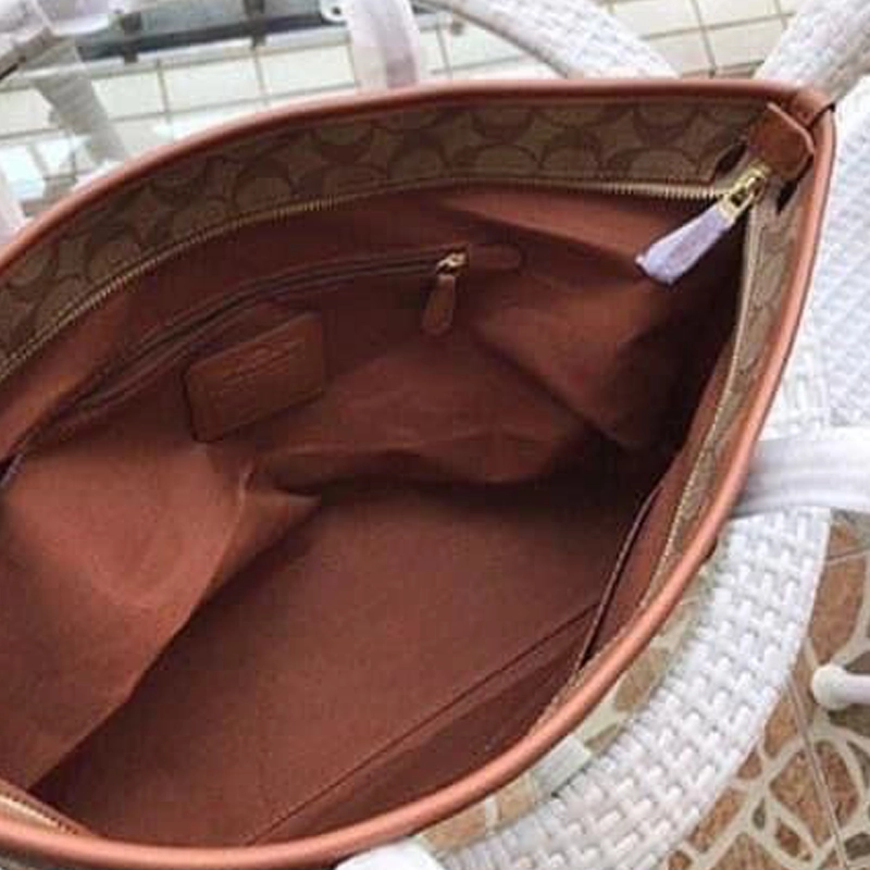 Premium Imported Signature Large City Tote Khaki Tan Hand Bag
