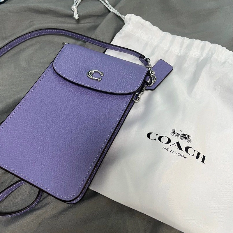 Designer-inspired Phone Medium Crossbody Sling Blue Bag