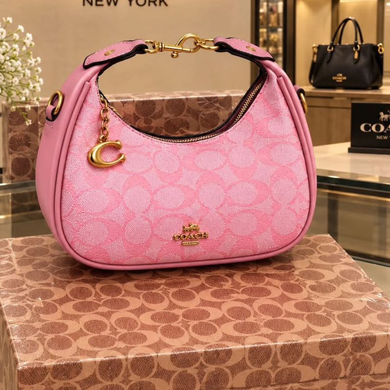 Mirror Quality Jonie 22 Signature Shoulder Pink Bag