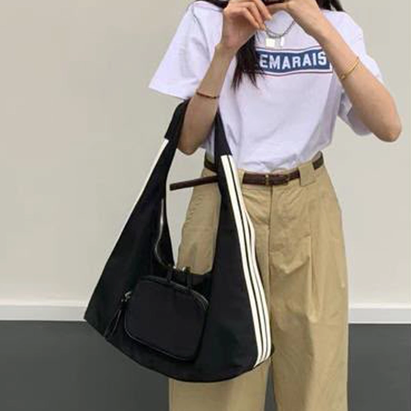 Originals Mirror Quality Hobo-Style Shoulder Black Handbag